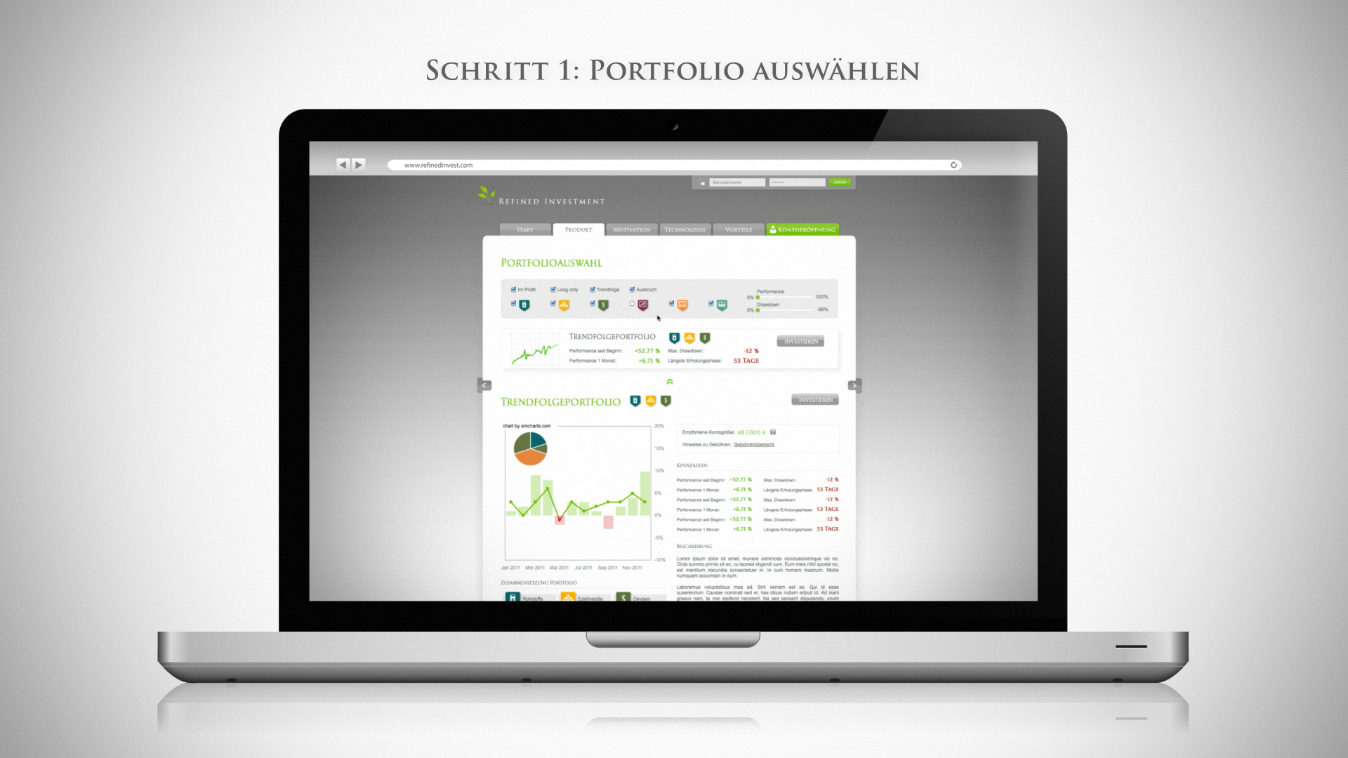Crowdinvesting für Refined Investment 2 Seedmatch
